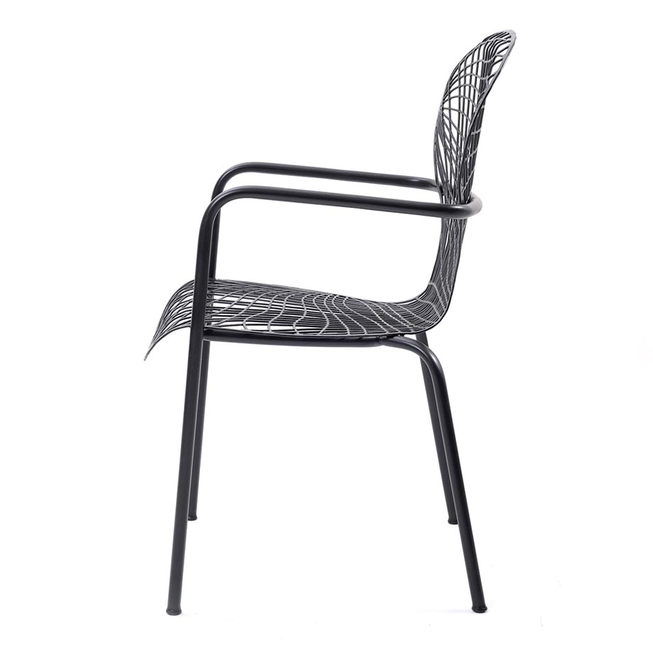 WIRE MESH ARM CHAIR (ME/AC/049) by VULCAN RESOURCES/MCCA
